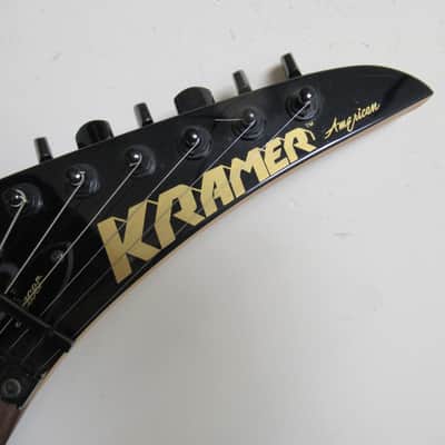 Kramer Pacer American 1986 Dark Red(stain ) over wood image 7