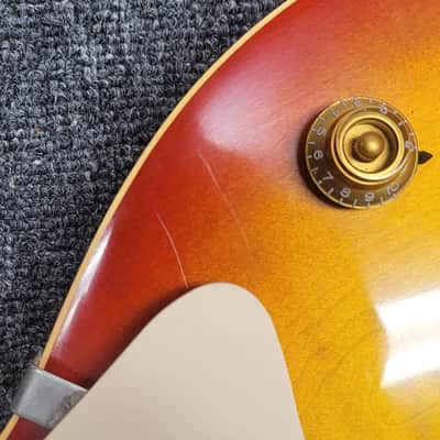 Gibson Custom Shop Historic Collection '58 Les Paul Standard Flame Top Reissue 1997 - 2002 Heritage Cherry Sunburst image 10