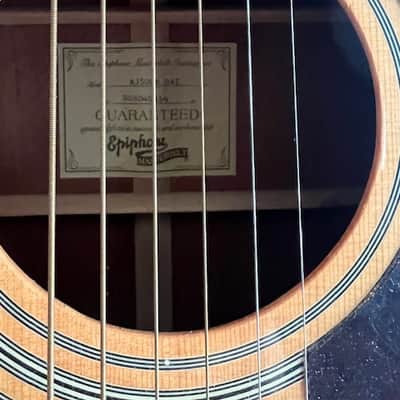 Epiphone Masterbilt AJ 500M Nat Natural image 3