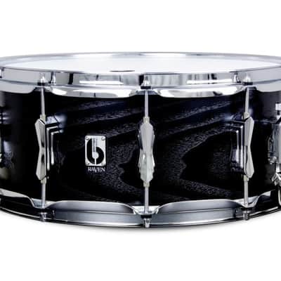 British Drum Company Raven 14" x 6" Snare Drum. New with Full Warranty!