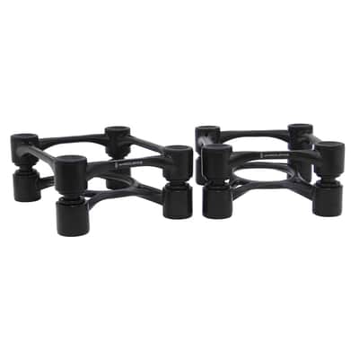 IsoAcoustics Aperta Isolation Stands - Black image 1