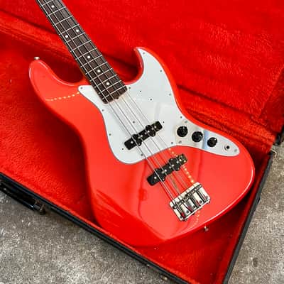 CIJ Fender Jazz Bass JB-62 2002 - Fiesta Red Tokai era MIJ crafted in japan MOT image 2