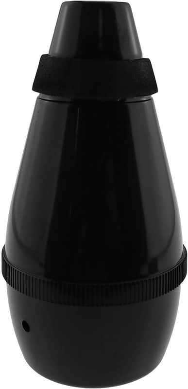 Trumpet Silencer Black Lightweight ABS Trumpet Straight Practice Cup Mute Silencer image 1