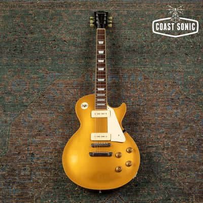 2006 Edwards by ESP E-LP-92 SD/P Limited Model Goldtop Made in Japan w/ Factory Seymour Duncans P90 image 2