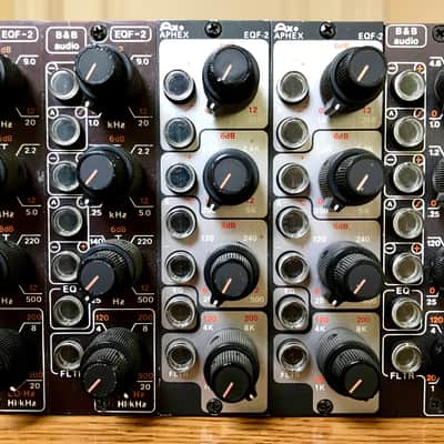 11 B&B/Aphex EQF-2 500 Series Parametric EQ-Jensen Transform. Brent Averill Rack image 4