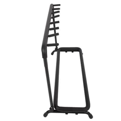 7-Slot Folding Multiple Guitar Bass Holder Rack Stand US Stock image 5