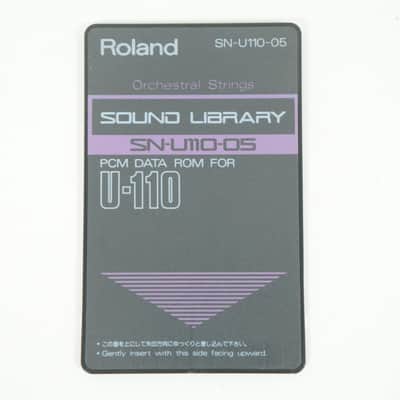 Roland SN-U110-05 Orchestral Strings PCM DATA ROM Card for Roland U110