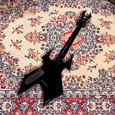 2007 B.C. Rich MK3 Warbeast 7-String - Black w/ Red Bevel image 2