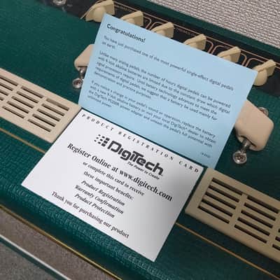DigiTech X-Series XBW Bass Synth Wah Envelope Filter 2010s w/ Original Box Daftpunk Guitar Bass Effects Pedal image 10