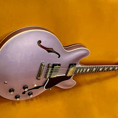 Gibson 1964, Custom Shop, PSL, ES-335, Reissue, VOS, 2023 - Heather Poly image 2