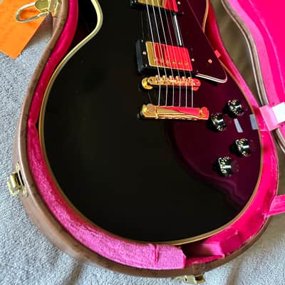 Gibson Made 2 Measure 1957 Les Paul Custom 2019 - Gloss Black image 2