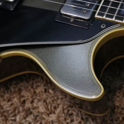 Video! 1986 Gibson Les Paul Custom Charcoal Metallic / Gun Metal Grey image 7