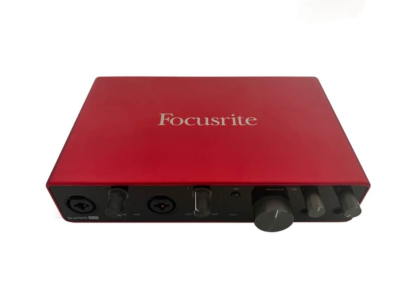 Focusrite Scarlett 8i6 3rd Gen USB Audio Interface 2019 - Present - Red / Black image 1