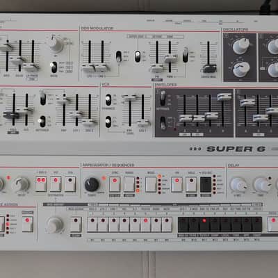 UDO Audio SUPER 6 Desktop - 12-Voice Binaural Analog Hybrid Synthesizer image 4