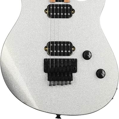 EVH Wolfgang WG Standard, Baked Maple Fingerboard, Silver Sparkle (5107003517) image 2