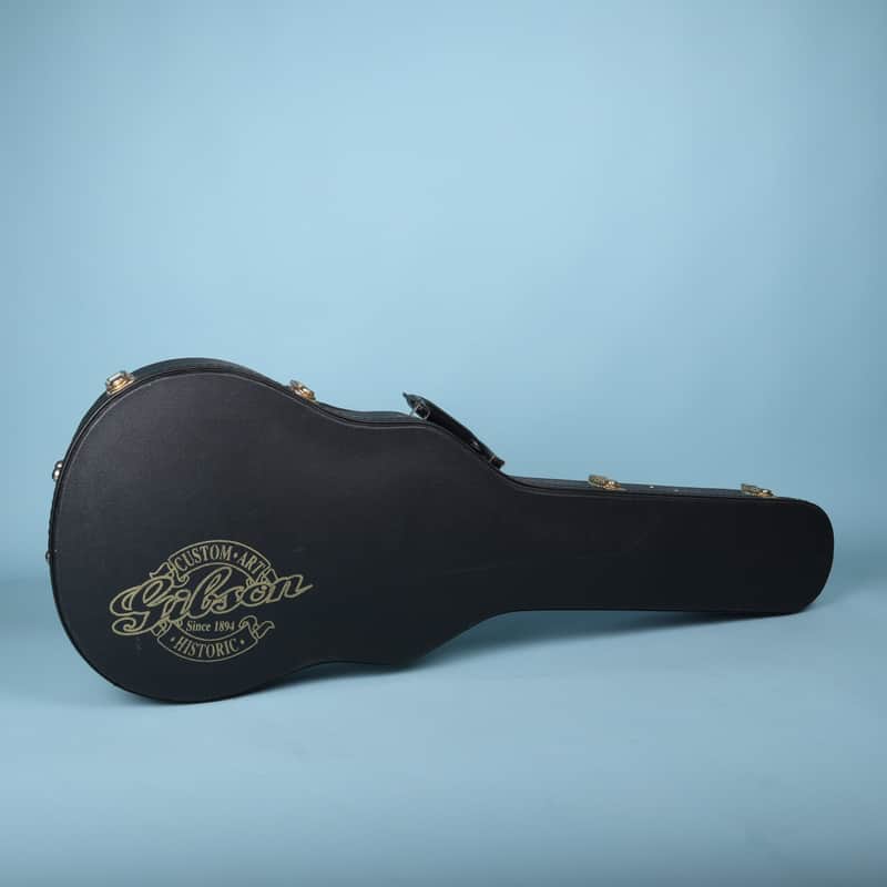 Gibson Custom Art Historic Hard Shell Guitar Case Black / Maroon TKL Canada image 1