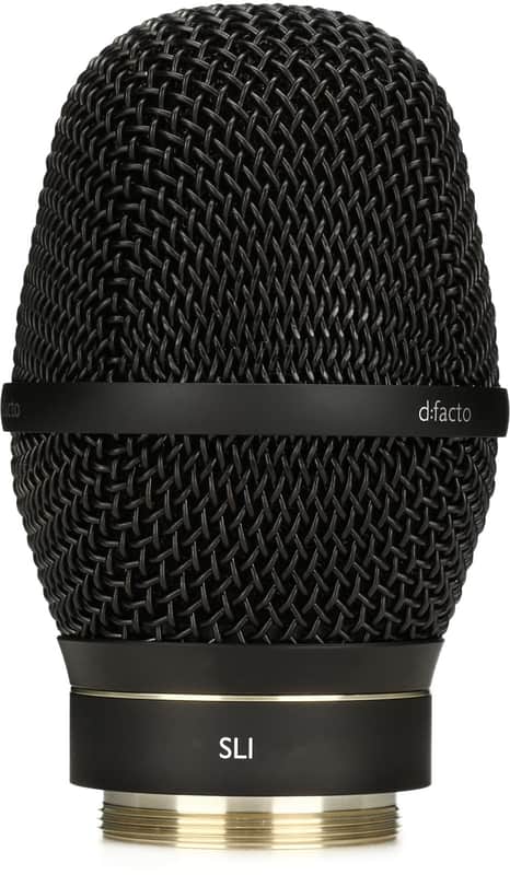 DPA d:facto 4018V Softboost Supercardioid Condenser Microphone Capsule with SL1 Adapter for Wireless Handheld Transmitte image 1