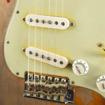 Fender Rory Gallagher Signature Stratocaster Relic 3-Color Sunburst Rosewood Fingerboard image 3