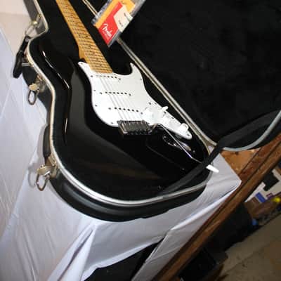 2000 Fender American Standard Stratocaster Black With Hard Shell Case🟢 image 10