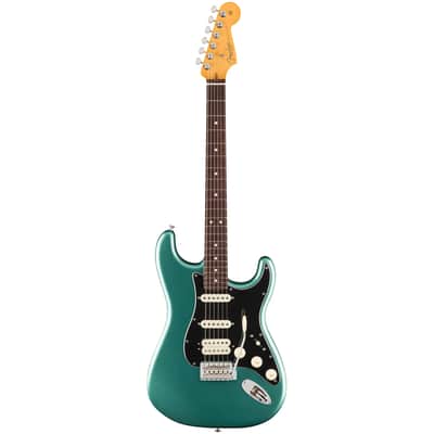 Fender American Professional Classic Stratocaster HSS - Faded Sherwood Green Metallic / Rosewood image 2