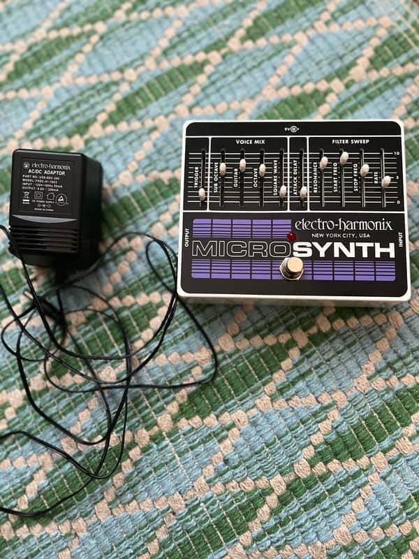 Electro-Harmonix Microsynth Analog Guitar Synthesizer - 2020s Purple image 1