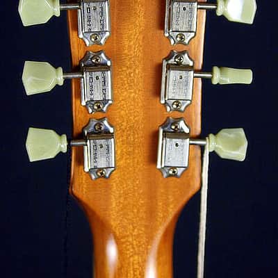 Gibson Custom 1954 Les Paul Standard Historic '54 Reissue Goldtop VOS Antique Gold image 5
