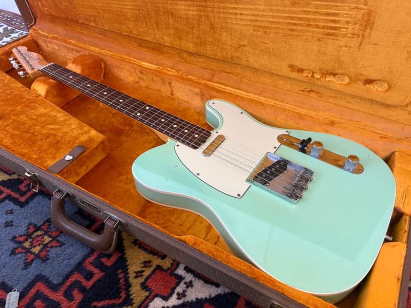 Fender American Vintage 62 Custom Telecaster AVRI 2010-2015 - Surf Green
