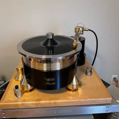 New Upgraded brass ferrule! Wayne's Audio WS-2 Universal Record Stabilizing Clamp LP Stabilizer for VPI Sota Clearaudio Linn Rega image 2