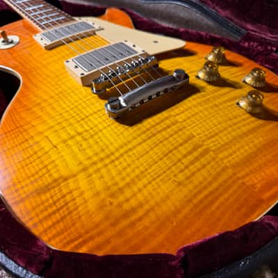 Gibson 2001 Custom Shop Class 5 Les Paul - Tangerine Burst image 12