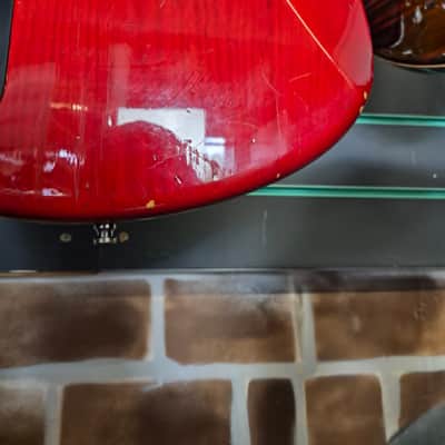 Warwick Rockbass Streamer Standard Trans Red 2002 Electric Bass image 16