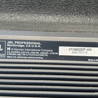 JBL Vertec (4) VT4888DP-DA (1) 4882DP-AN Active Speakers - THS image 4