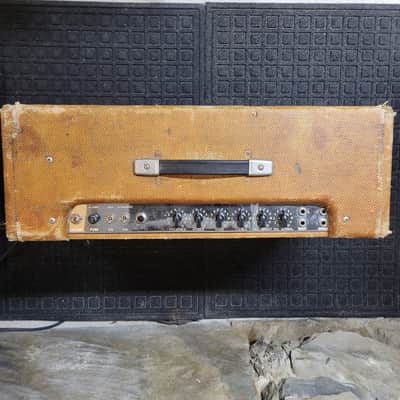 1959 Fender High Power Twin 5F8-A 80-Watt 2x12" Guitar Combo image 3
