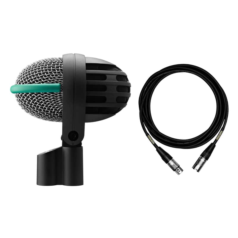 AKG D112 MKII Dynamic Kick Drum Microphone Bundle with Mogami XLR Cable image 1