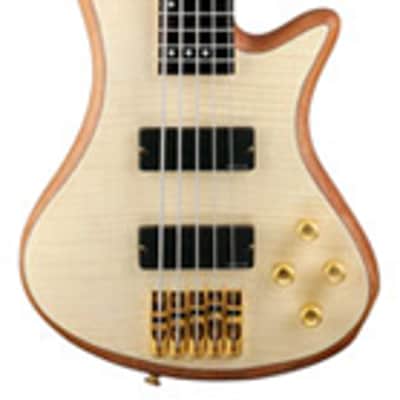Schecter Stiletto Custom 5 String Bass Natural image 1