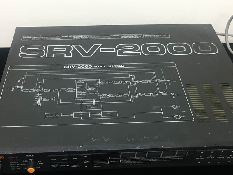 Roland SRV-2000 MIDI Digital Reverb | Reverb Australia