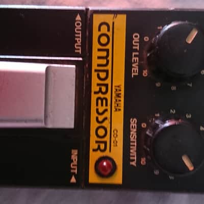 80s vintage Yamaha Compressor CO-01 electric guitar pedal image 6