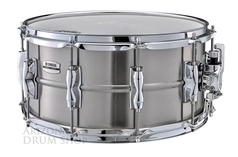 Yamaha RECORDING CUSTOM Stainless Steel 14 x 7 Snare Drum (RLS-1470) IN STOCK! image 1