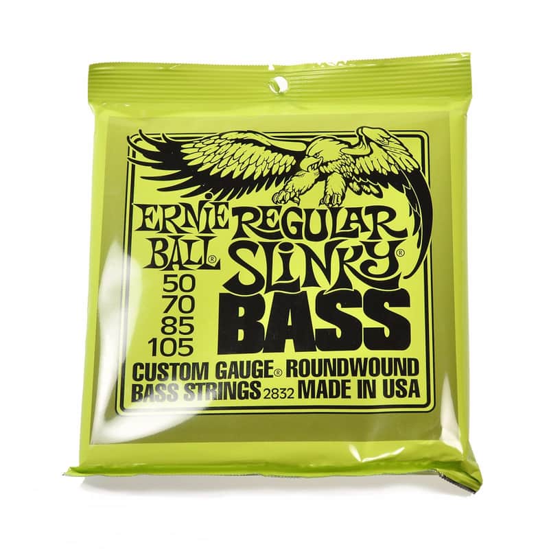 Ernie Ball 2832 Regular Slinky Round Wound Electric Bass Strings image 1