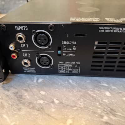 QSC GX3 2-Channel Power Amplifier 2010s - Silver image 3