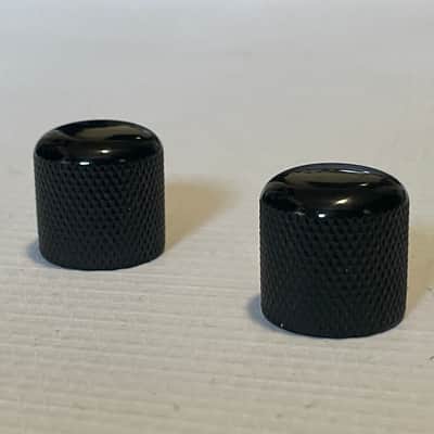 1990's Korean Ibanez RG270 RG Series Guitar Black Dome Metal Knob Set Push On image 1