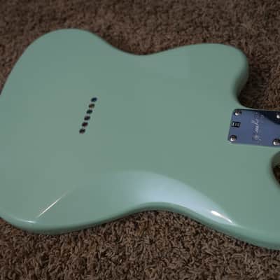 Video! 2020 Squier Paranormal Offset Telecaster Surf Green image 18
