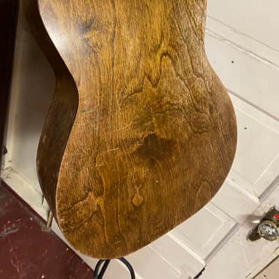 R.S. Williams built RARE "Wandering Cowboy" 1950s stencil guitar Hensel made in Canada image 17
