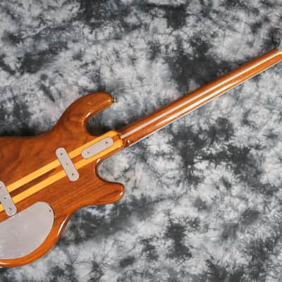 Kramer 450B Bass 1977 Aluminum Neck Walnut Left Handed + hard case image 10