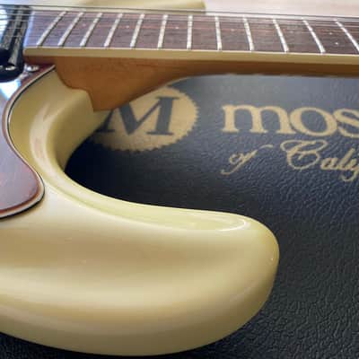 Mosrite The Ventures Model Super Custom '65 Pearl Vibramute Tremolo Japan OHSC MIJ image 11