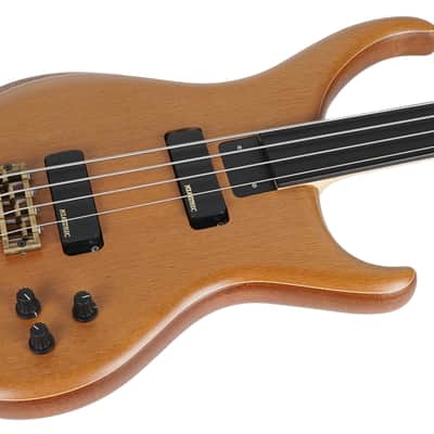 1999 Alembic Orion Fretless Bass Natural image 6