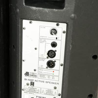 dBTechnologies Twin 128 Active 2-Way Stage Monitor (PAIR) CG0144S image 5