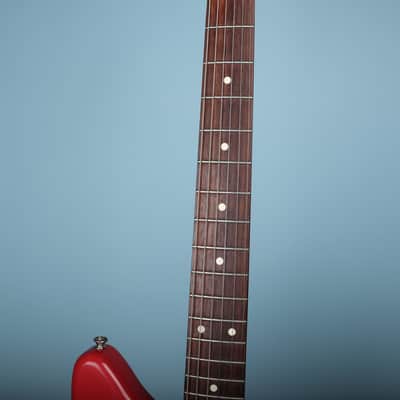 2014 Classic 60s Jaguar Fiesta Red Rosewood Electric Guitar image 14