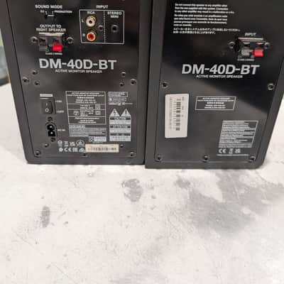 Pioneer DM-40D BT Active Studio Monitors with Bluetooth (Pair) 2022 - Present - Black image 2