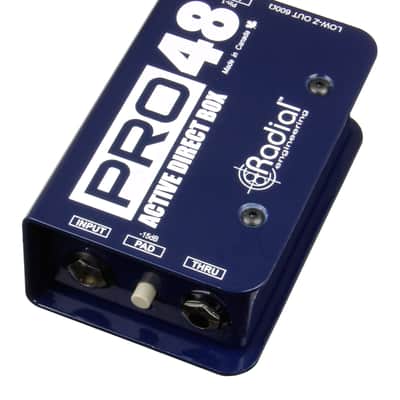 Radial Pro48 Active Direct Box 2015 - Blue image 4