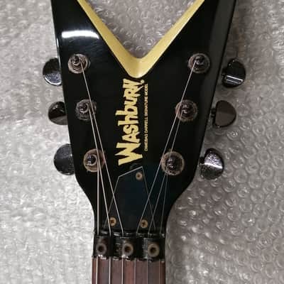 2001 Washburn Dimebag Darrell Dime 2ST Stealth - HM with Upgrades, Hardcase and Gigbag image 2